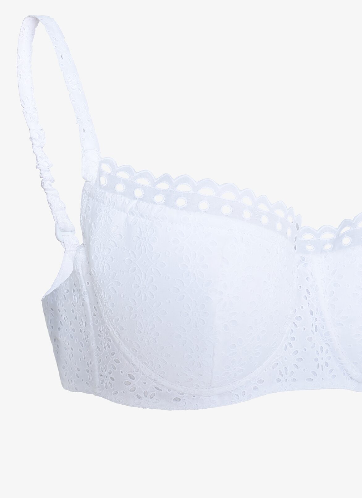 Alaïa Edition 1992 Embroidered Brassiere ALAÏA WHITE ALAÏA EDITION 1992 EMBROIDERED BRASSIERE